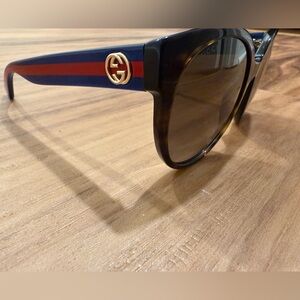 Gucci Round Gradient Sunglasses GG0035S